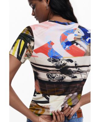 Women's Collage print T-shirt
