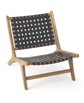 Modern Armless Lounge Chair with Backrest and Seat Sleek and Comfortable Seating for Living Room or Office