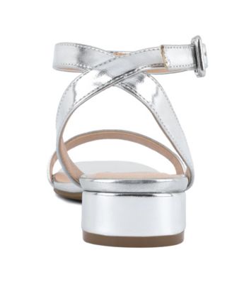 Women's Umpire Ankle Strap Block Heel Sandals