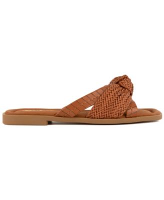 Women's Serona Open Toe Woven Knot Flat Sandals