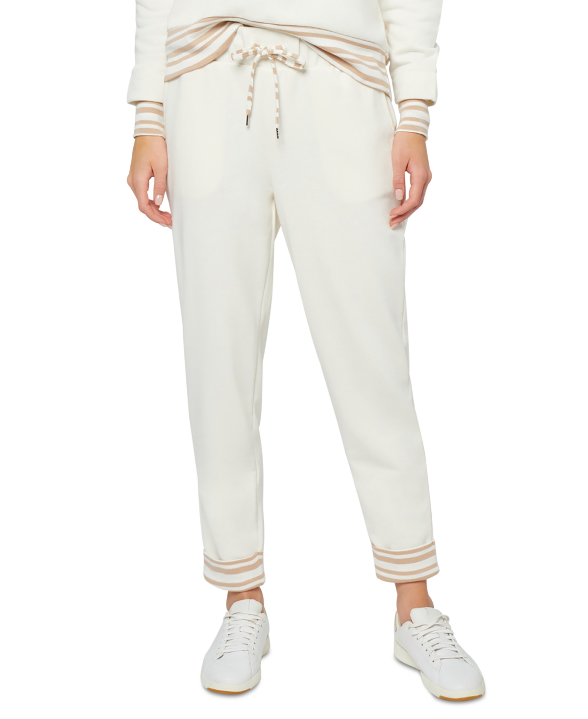 Three Dots Women's Joel Jogger Pants In Sugar Swizzle