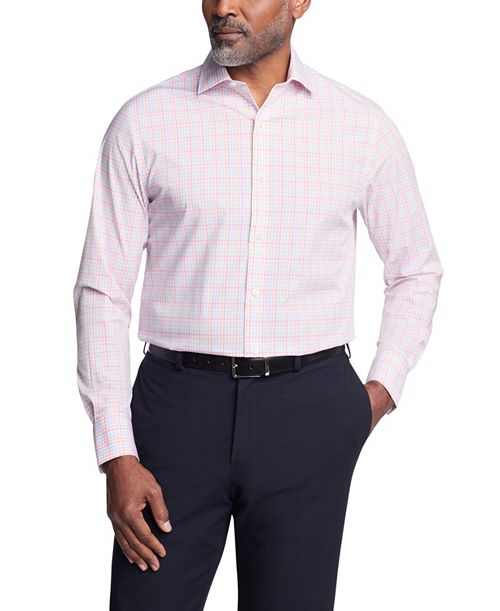 alfani Tommy Hilfiger Men's TH Flex Slim Fit Stretch Oxford Dress Shirt Men's Fashion & Accessories