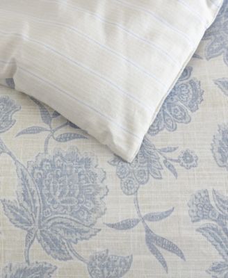 Elmwood Reversible 3-Pc. Comforter Set, Full/Queen