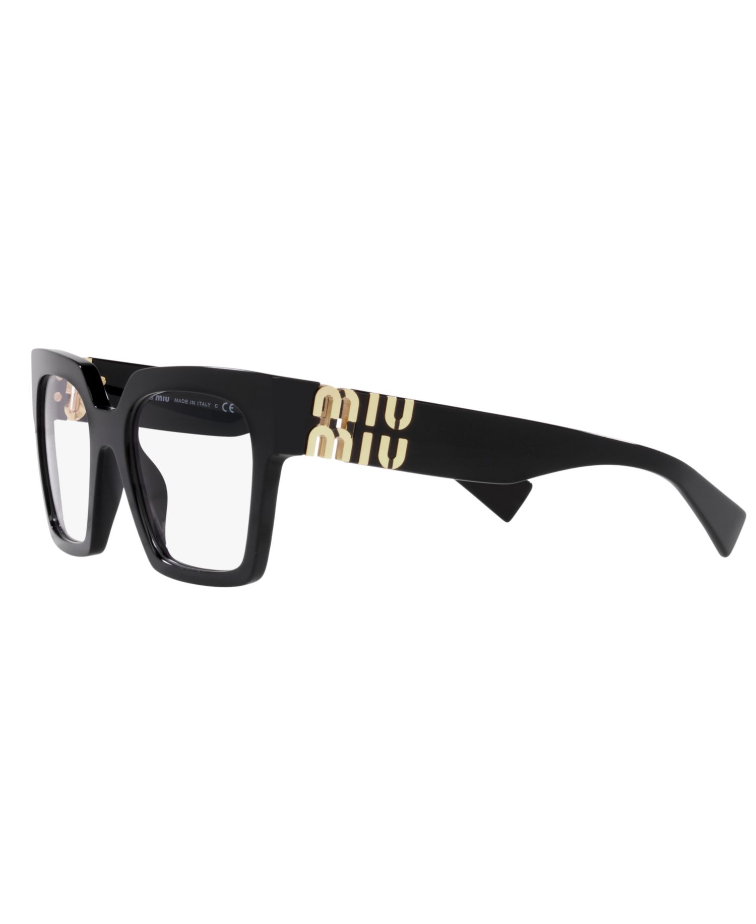 Woman Square Plastic MU 04UV Eyeglasses