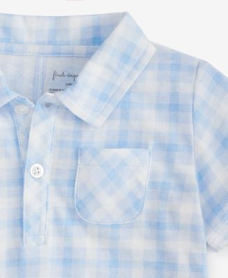 Baby Boys Friendship Plaid Sunsuit, Exclusively at Macy's