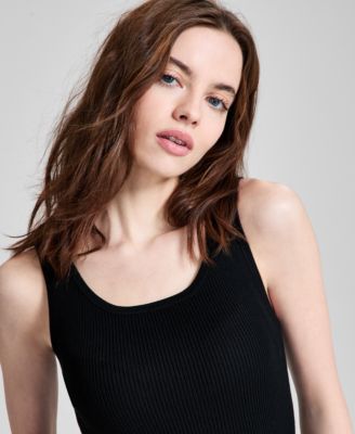 Women's Scoop-Neck Sleeveless Tank Top