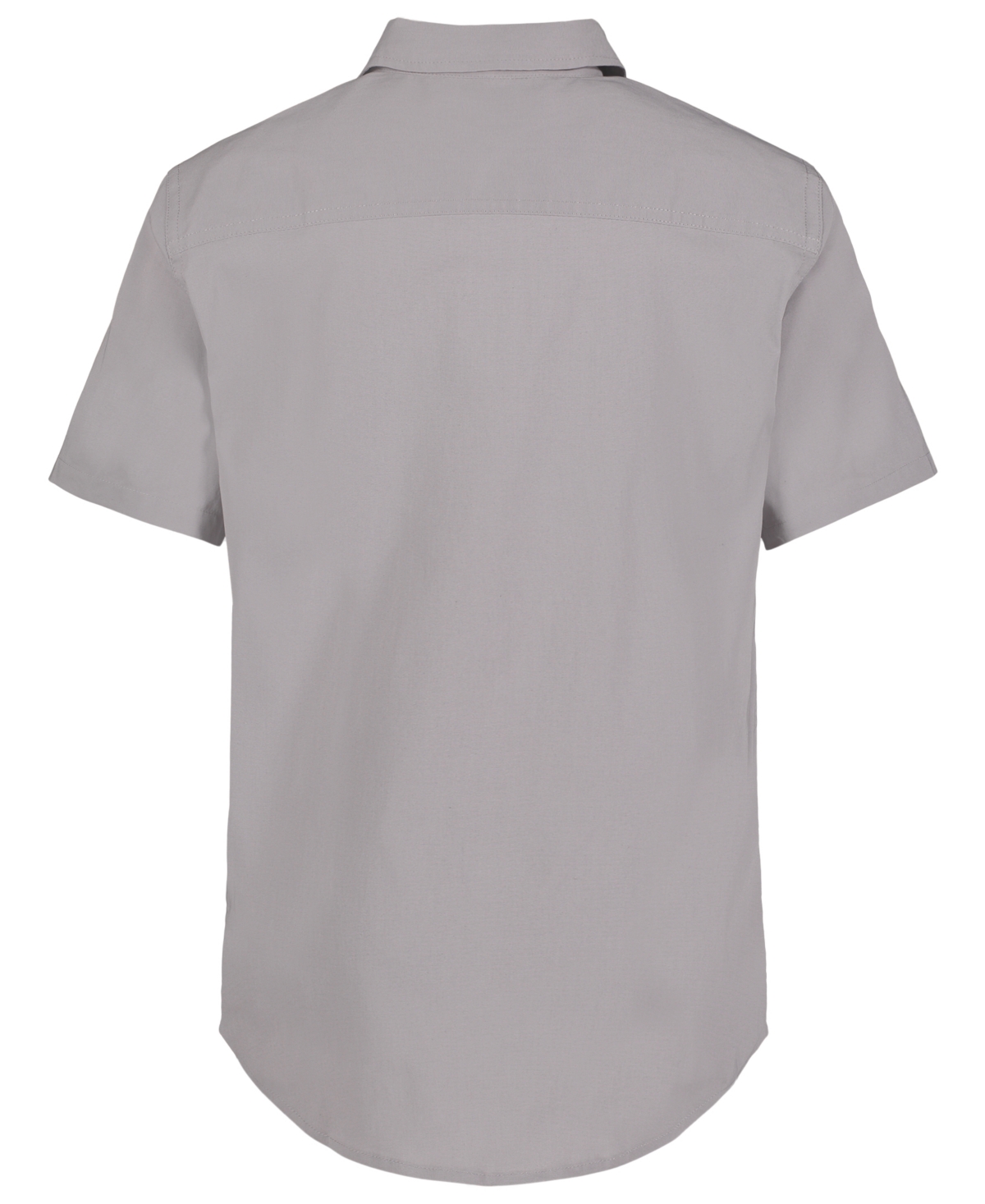 Calvin Klein Big Boys Tech Shirt In Silver Gray