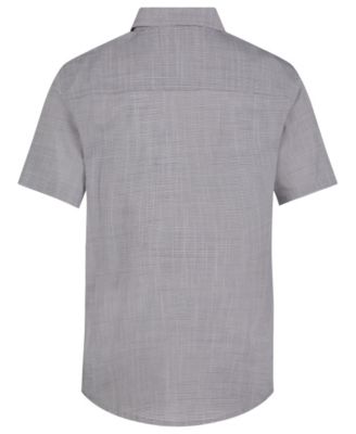 Big Boys Linen Textured Shirt