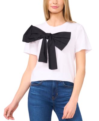 CeCe - Women's Oversized Bow T-Shirt
