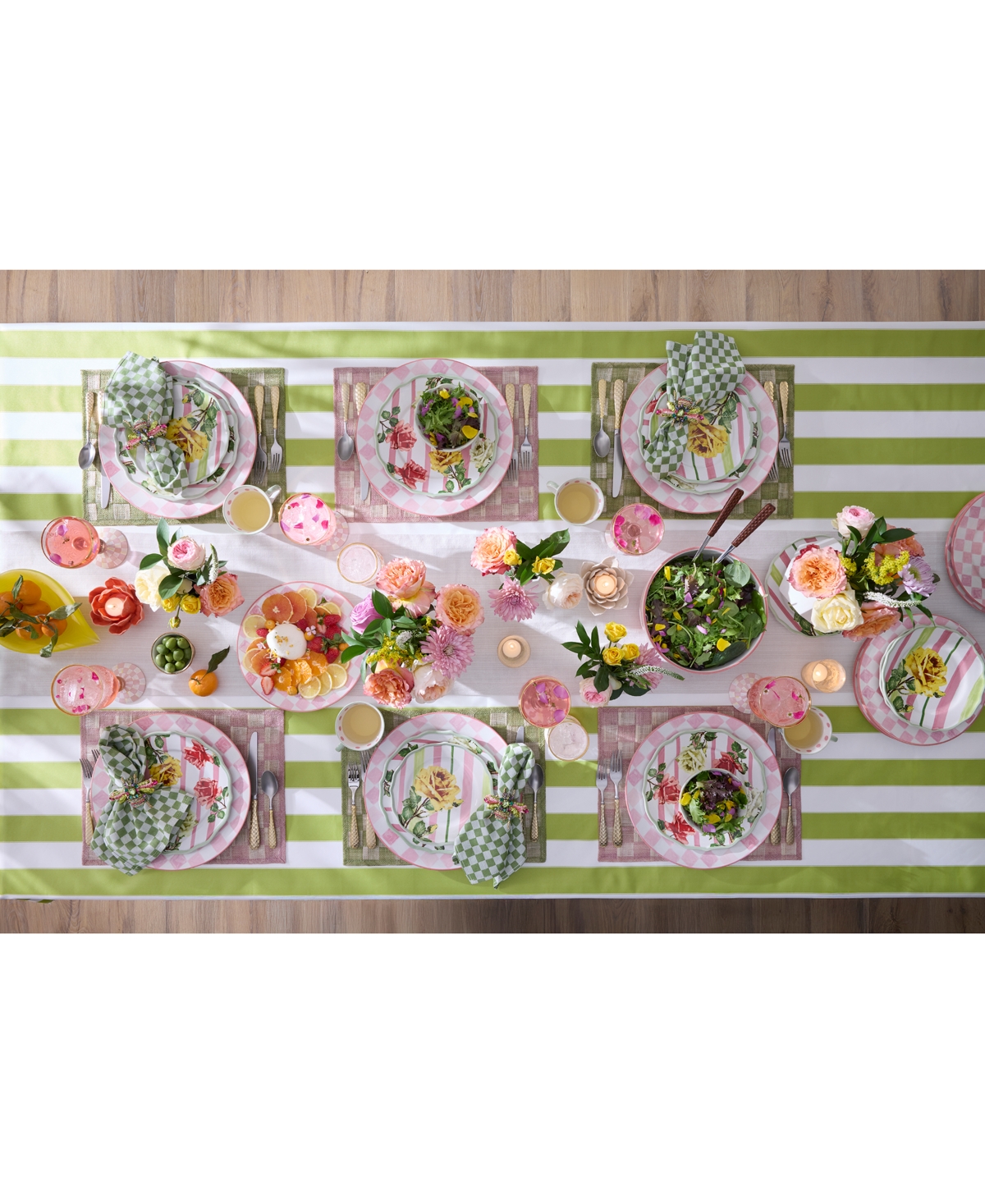 Mackenzie-childs Garden Gala Dinner Plate