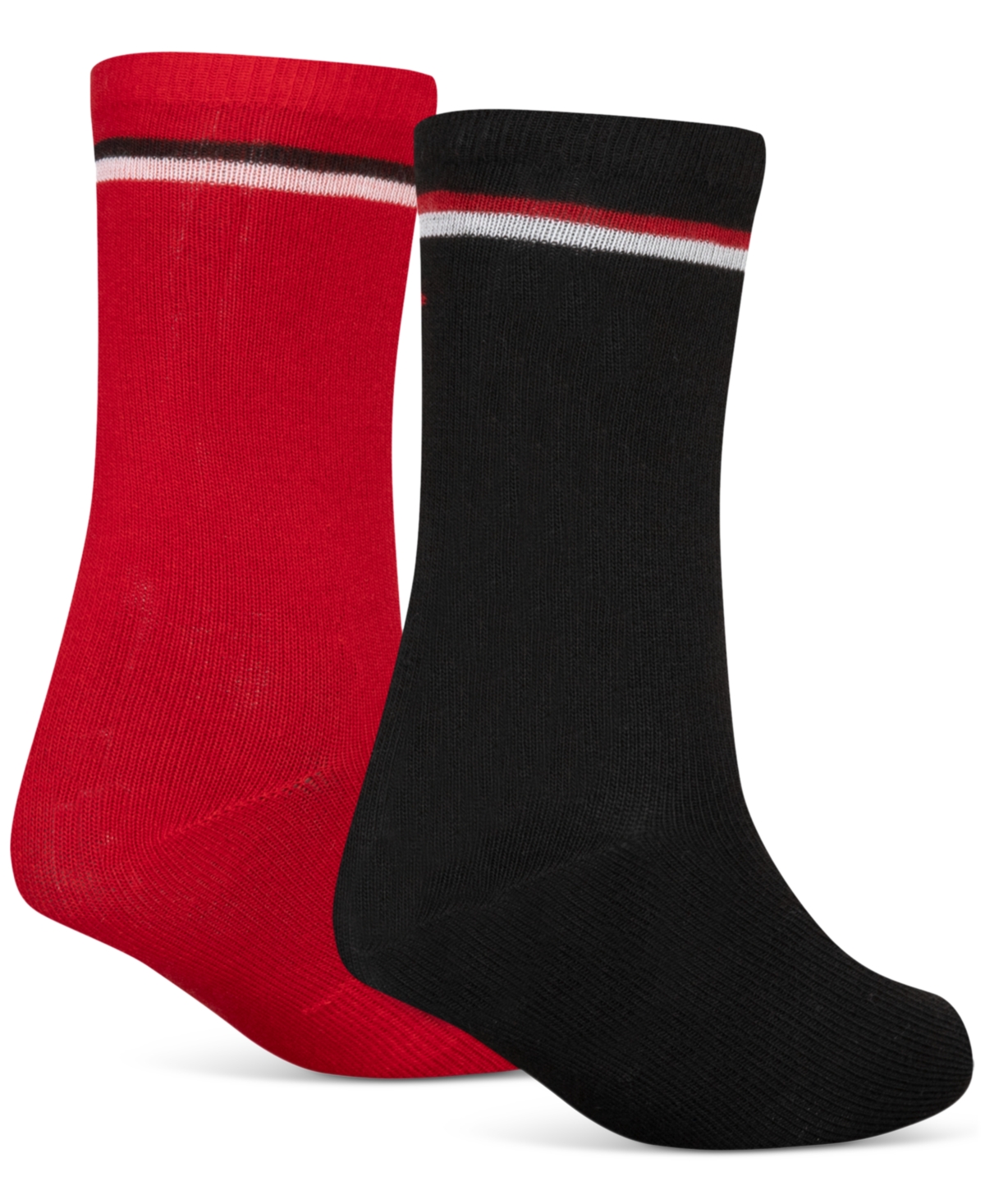 JORDAN BIG KIDS DIAMOND LOGO HIGH CREW SOCKS, SET OF 2 
