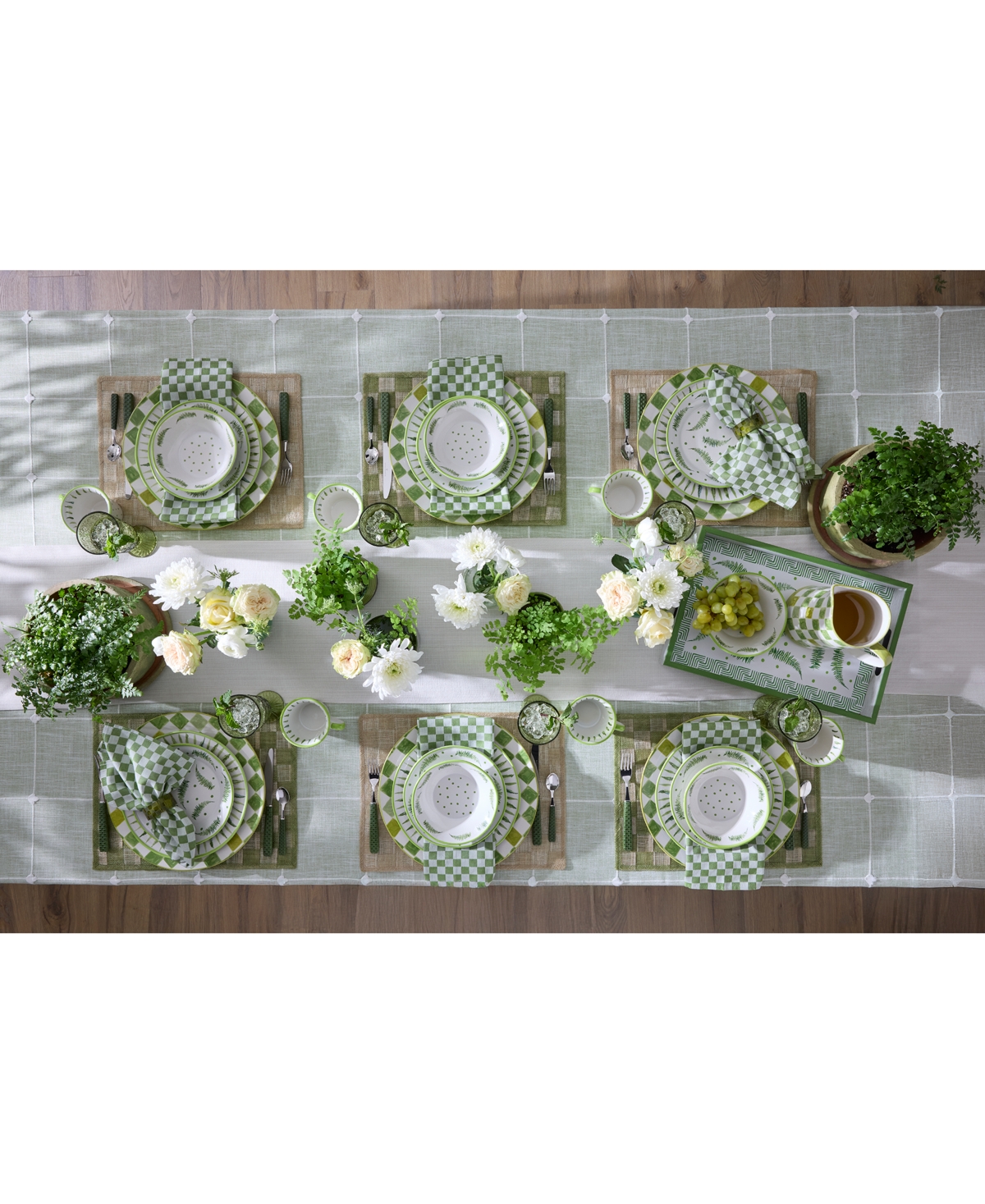 Mackenzie-childs Fern Forest Salad Plate
