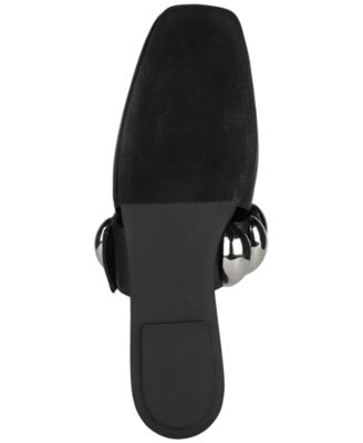 Women's Manon Dome-Studded Slingback Flats