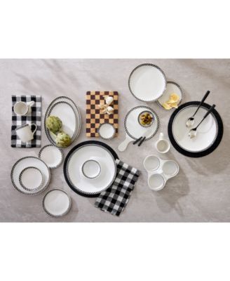 Courtly Check Everyday Pasta Bowls, Set of 4