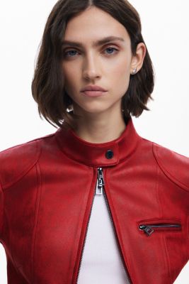 Women's Mandarin collar jacket