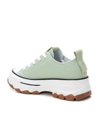 Women's Lace-Up Canvas Sneakers Refresh Collection By XTI