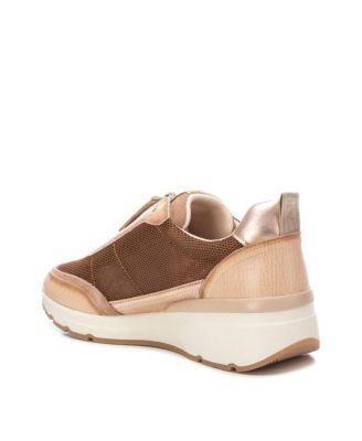 Carmela Collection Women's Leather Casual Sneakers By Xti