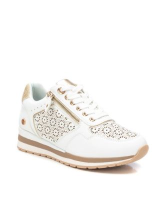 Women's Casual Sneakers With Side Zipper