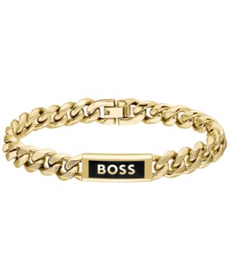 【HUGO BOSS】Kassy ステンレススチール チェーン ブレスレット HUGO BOSS】Kassy ステンレススチール チェーン ブレスレット