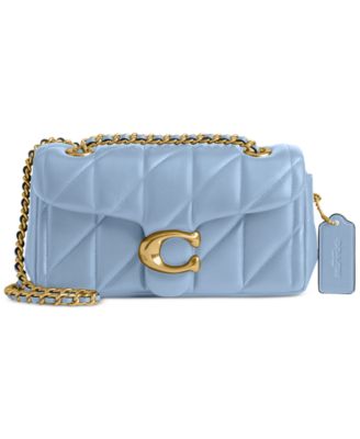COACH - Quilted Leather Mini Tabby Shoulder Bag 20 with Chain