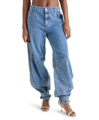 Women's Tre Denim Mid-Rise Wide-Leg Jeans 