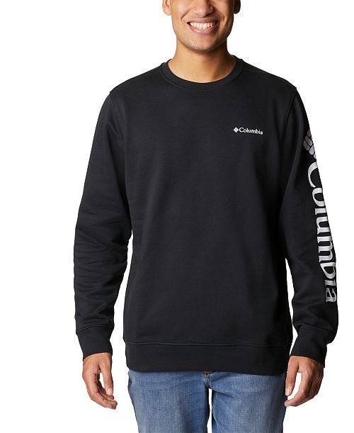 alfani Columbia Men's Gem Logo Trek Crew Sweatshirt Men's Fashion & Accessories