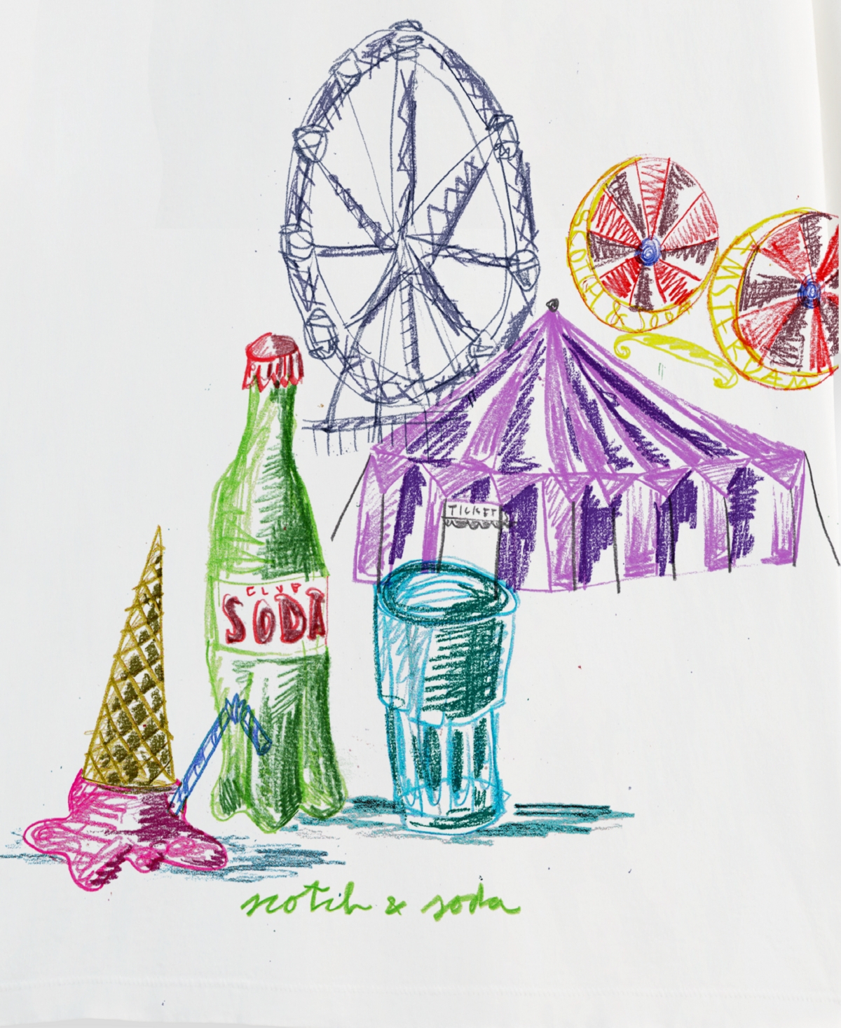 Scotch & Soda Men's Front Artwork T-Shirt