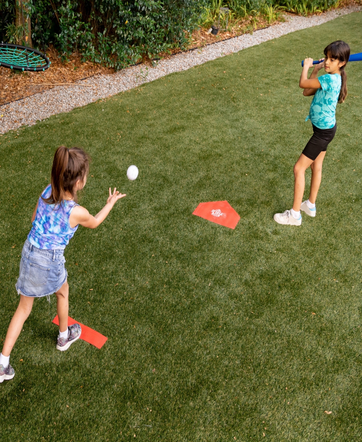 Franklin Sports Field Day Baseball Base Set In Red