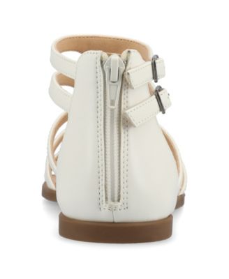 Women's Genneva Zipper Flat Sandals