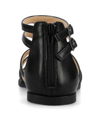 Women's Genneva Zipper Flat Sandals