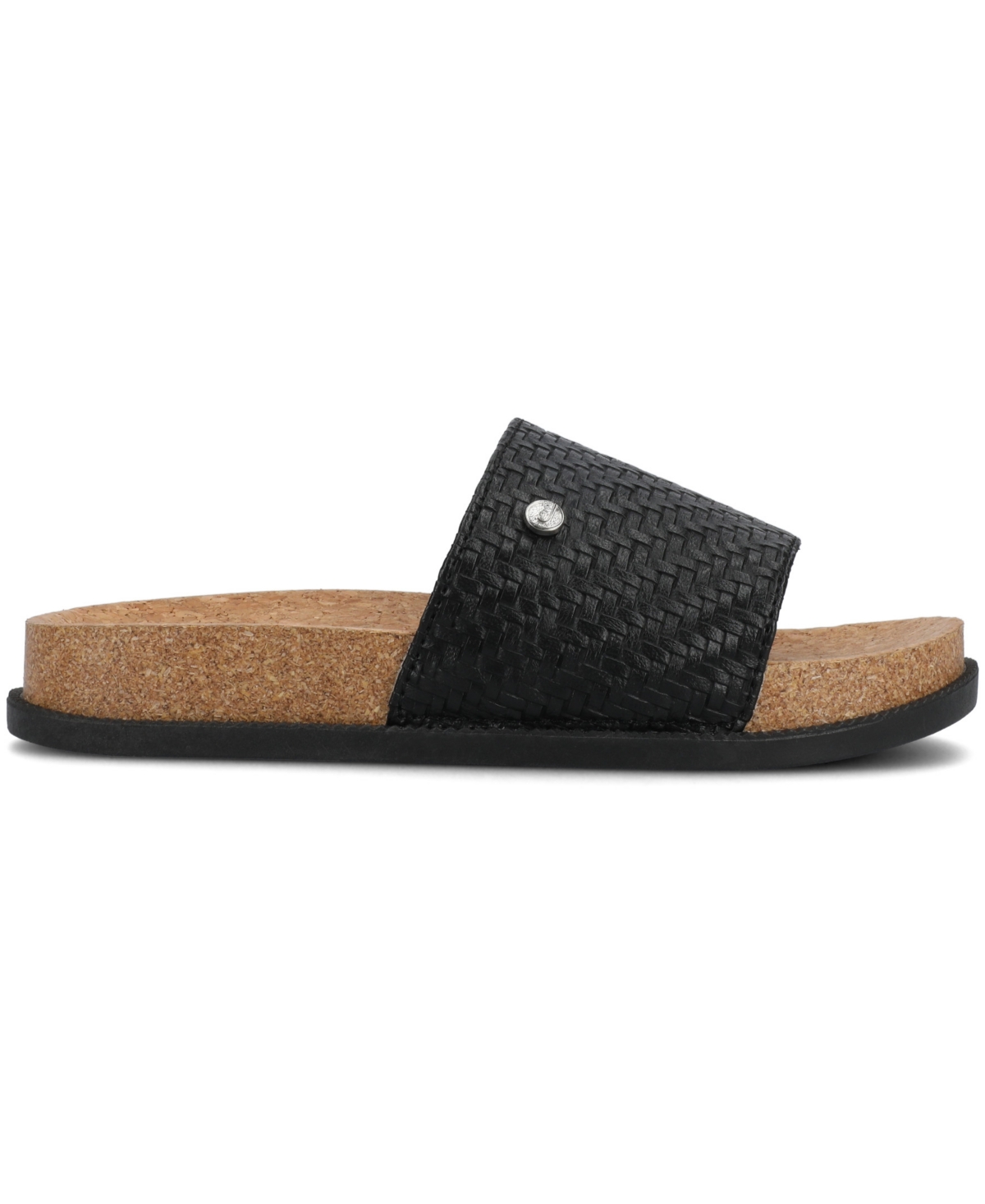 Journee Collection Women's Sheena Single Band Slip-on Wedge Sandals