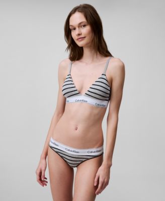 Modern Cotton Lightly Lined Triangle Bralette QF5650