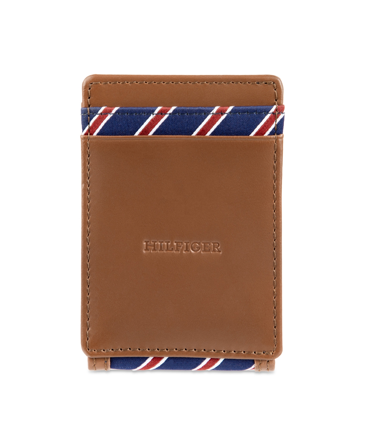 Men's Overlay Front Pocket Wallet - Dark beige