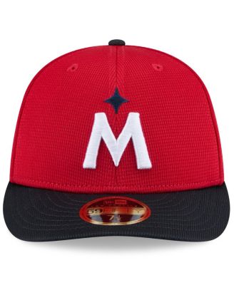 Men's Red/Navy Minnesota Twins 2025 Spring Training Low Profile 59FIFTY Fitted Hat