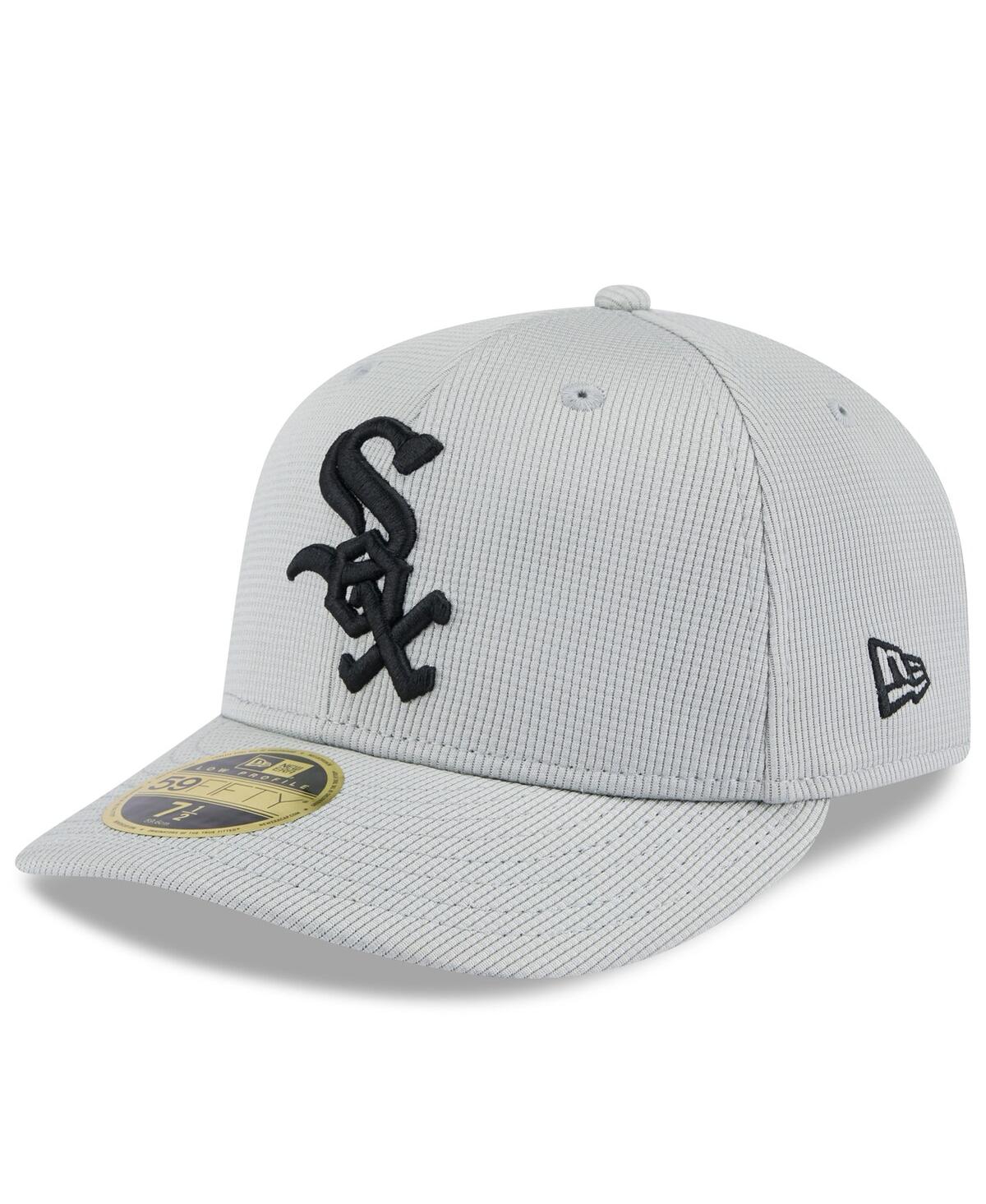Shop New Era Men's Gray Chicago White Sox 2025 Spring Training Low Profile 59fifty Fitted Hat