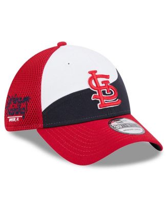 Men's Navy/Red St. Louis Cardinals 2025 Spring Training 39THIRTY Flex Hat