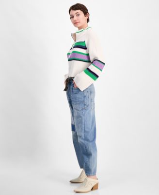 Women's Cotton Moxie Low-Slung Barrel Jeans