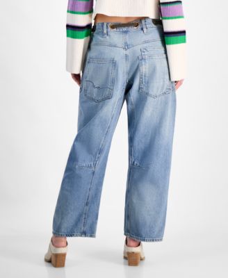 Women's Cotton Moxie Low-Slung Barrel Jeans