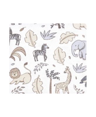 Cotton 7pk Flannel Receiving Blankets Bundle