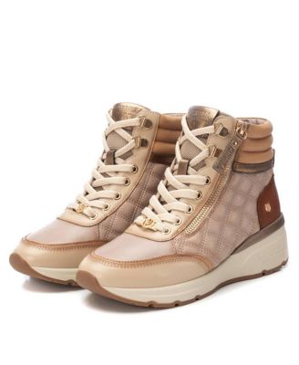 Carmela Collection Leather Sneaker Booties By Xti