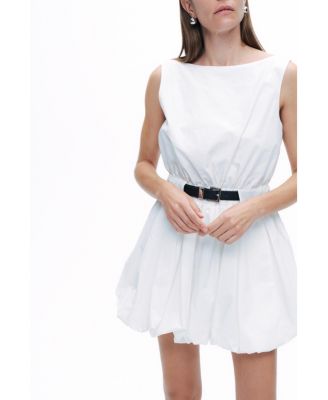 Women's Balloon Skirt Mini Dress