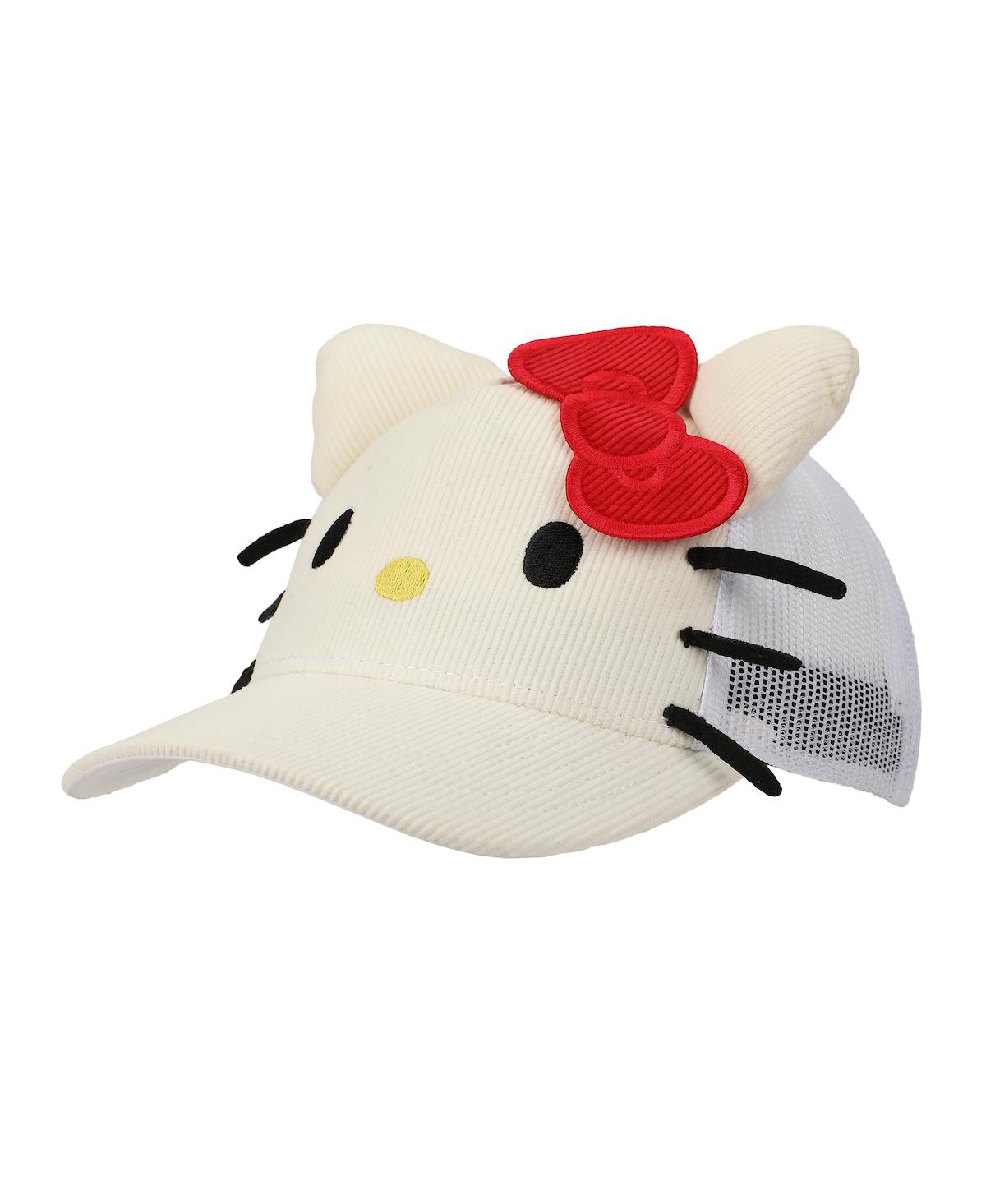 Big Face Women's White Trucker Hat - Hkc big face white