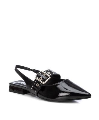 Women's Wide Bucke Flats