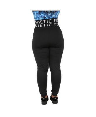 Plus Size Curvy Women's Jogger Pants With Pockets