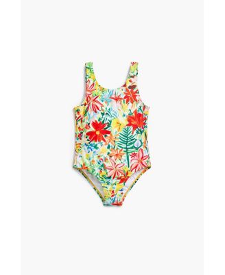 Girls Girls's Tropical print swimsuit