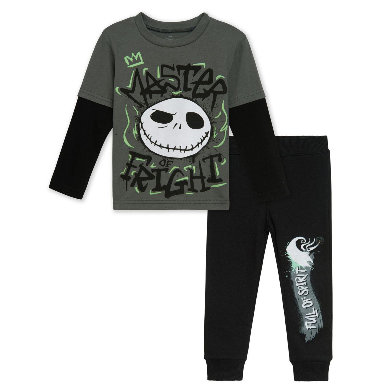 Disney Boys 6-20 T-Shirt and Fleece Pants