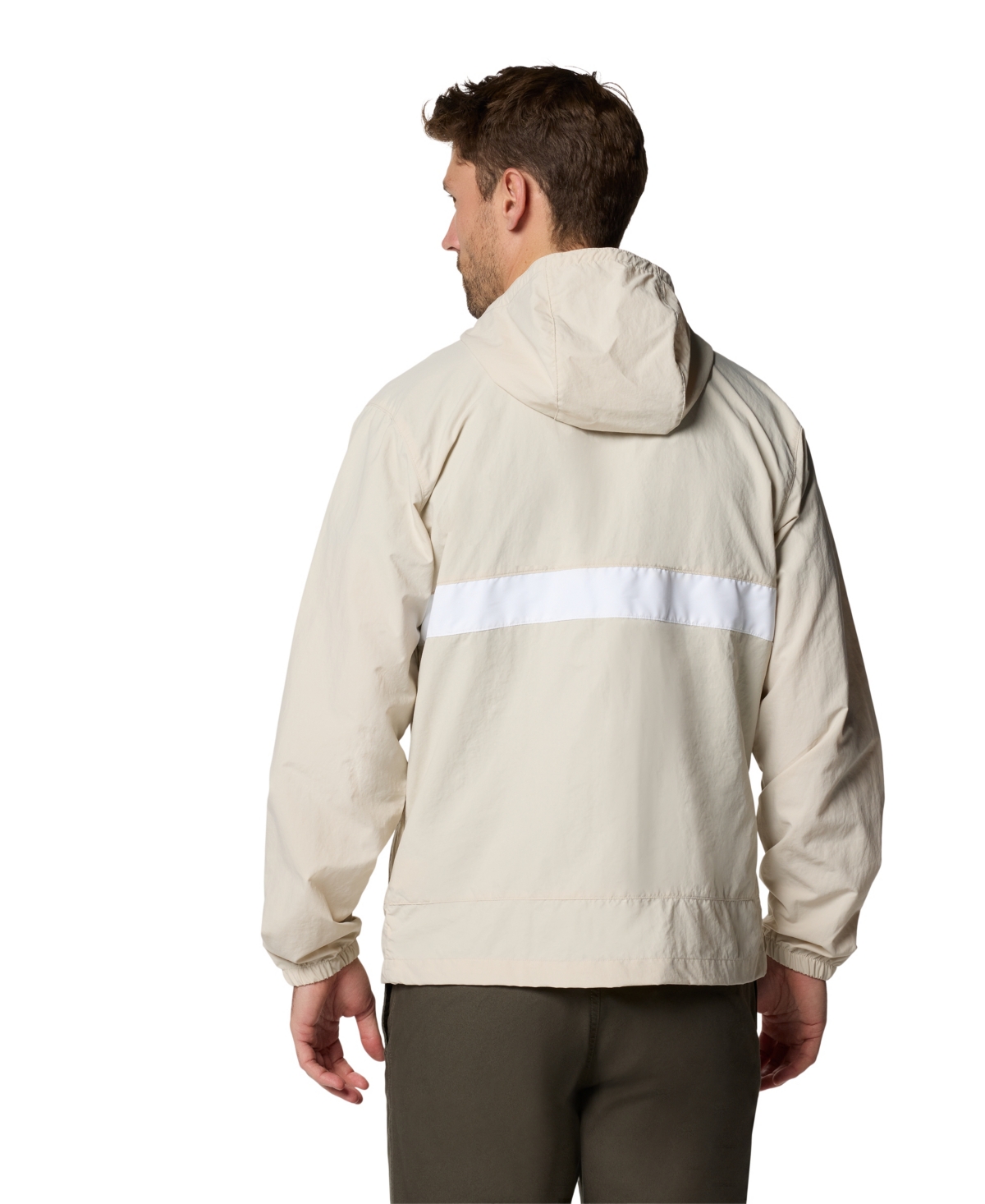 COLUMBIA MEN'S SPIRE VALLEY HOODED WINDBREAKER 