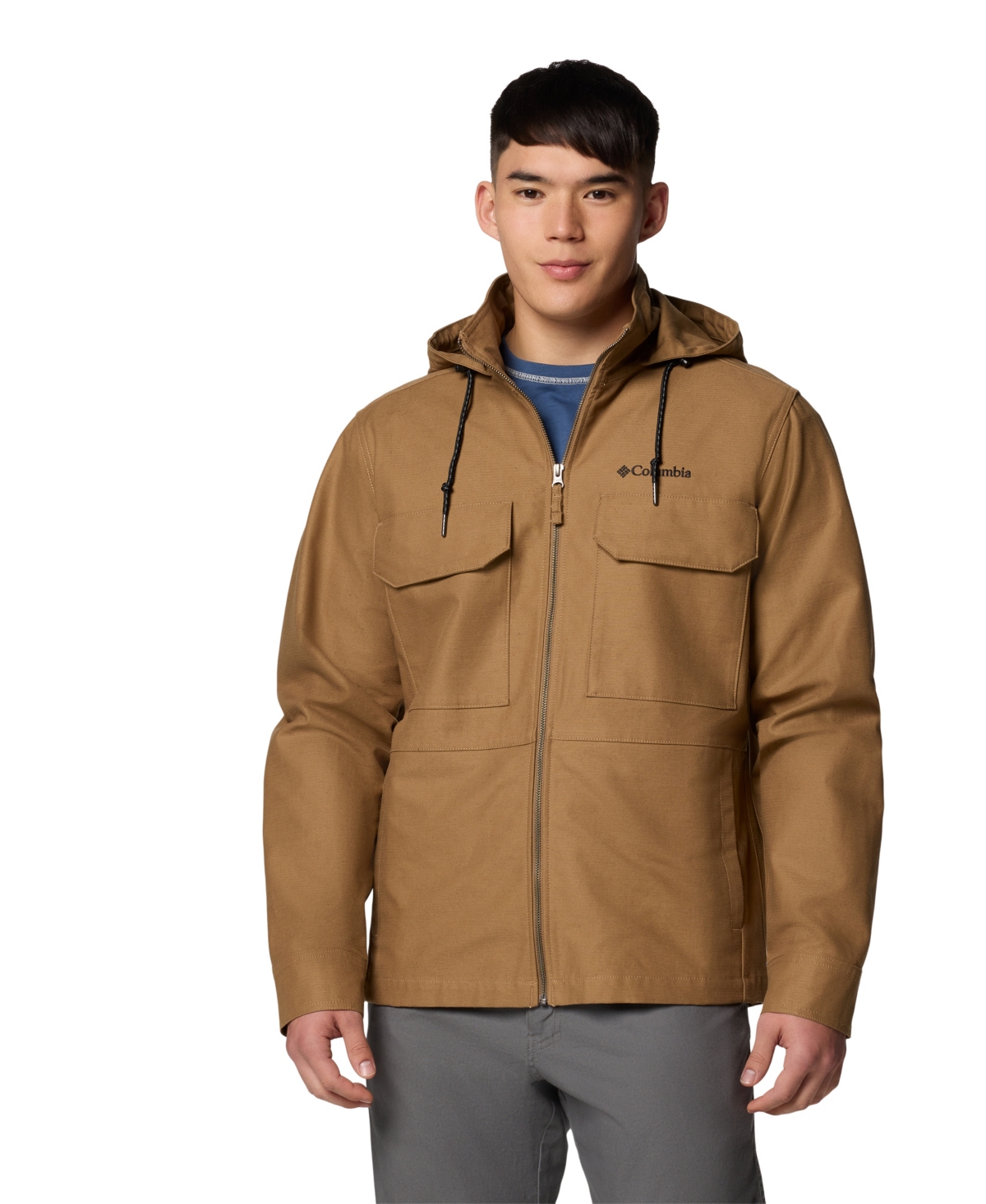 Shop Columbia Men's Indigo Canyon Jacket In Delta