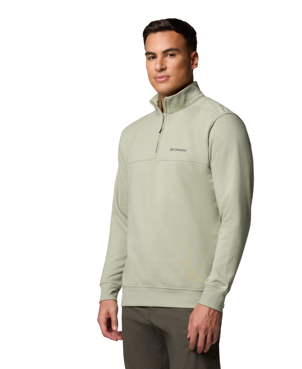 COLUMBIA MEN'S HART MOUNTAIN II QUARTER-ZIP FLEECE SWEATSHIRT 