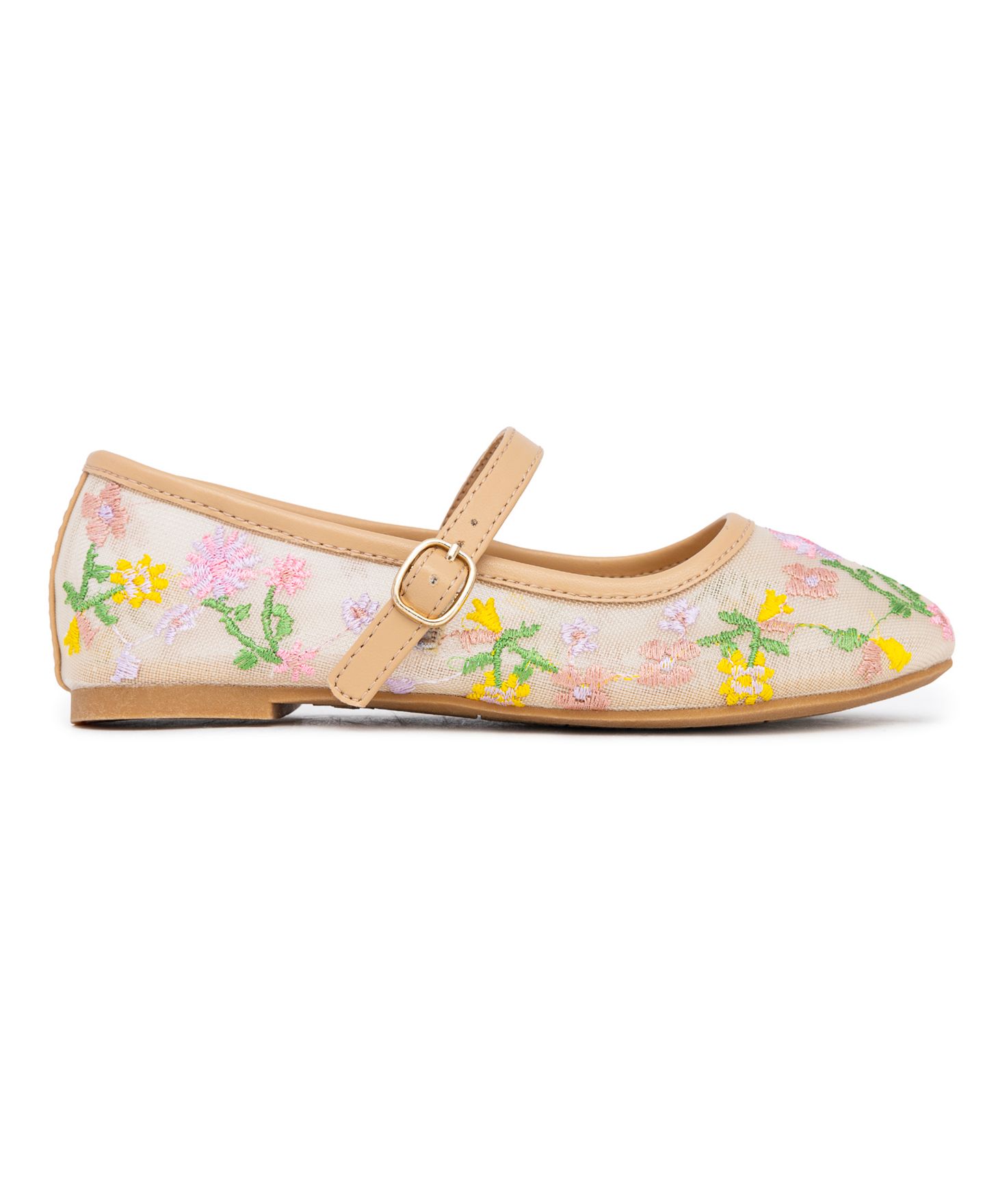Балетки Sugar Nillah Ballet Flat для девочек, цвет: Кремовый — фото 2
